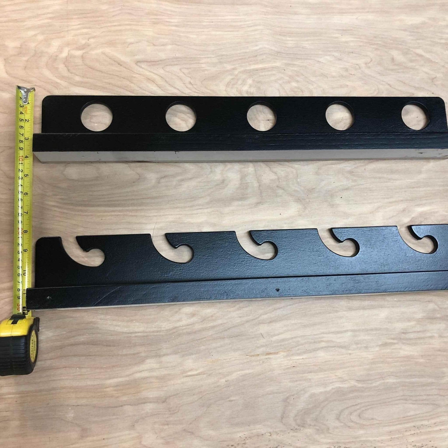 Fishing Rod Rack, Fishing Rod Storage, Garage Storage Organizer for Garages, Man-Cave, Bedroom and Rooms by HangThis Up My Shed Organizing System