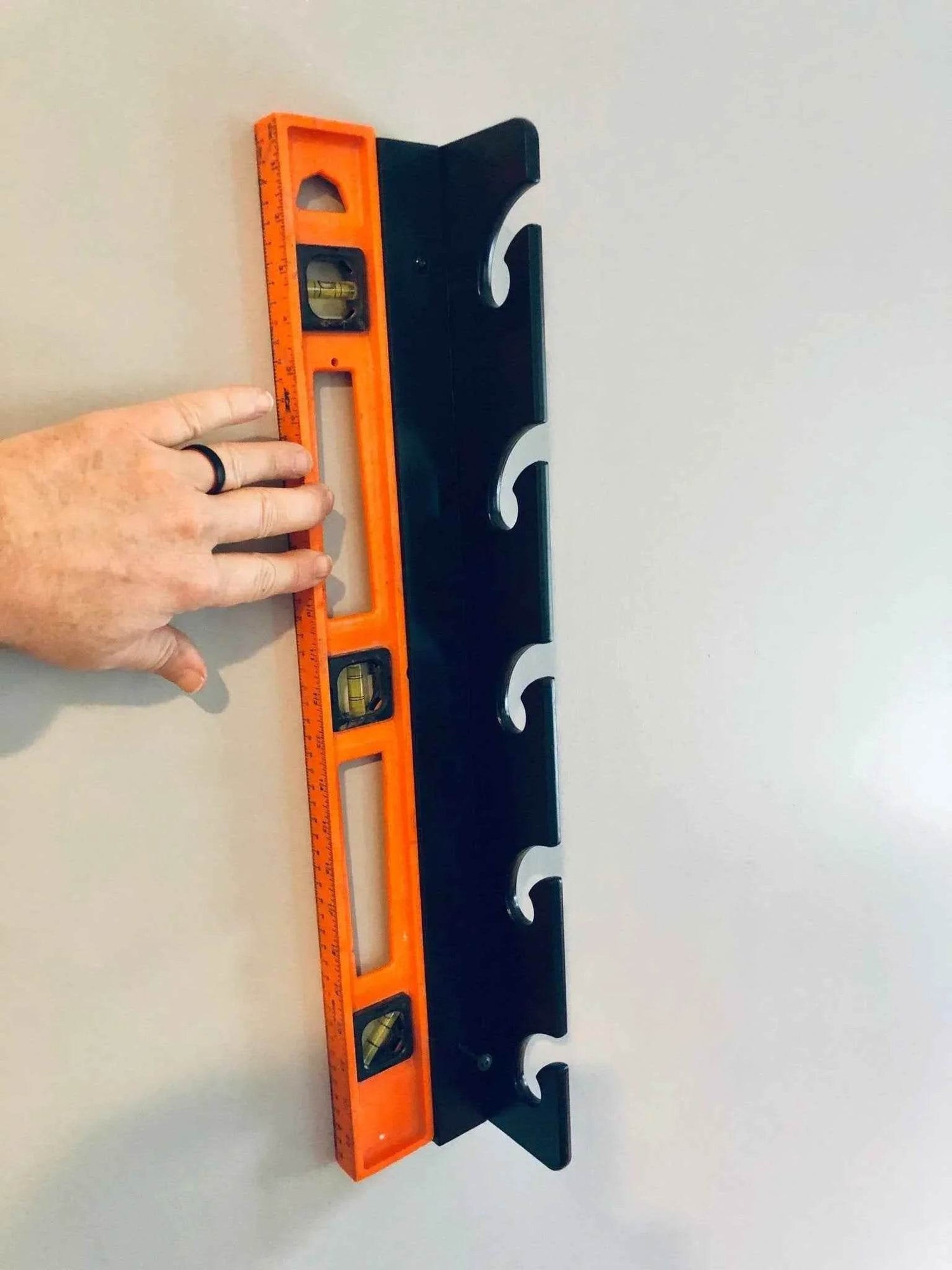 Fishing Rod Rack, Fishing Rod Storage, Garage Storage Organizer for Garages, Man-Cave, Bedroom and Rooms by HangThis Up My Shed Organizing System