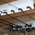 Fishing Rod Rack – Shed Organizer for Rod Storage Shed Organization by HangThis Up My Shed Organizing System
