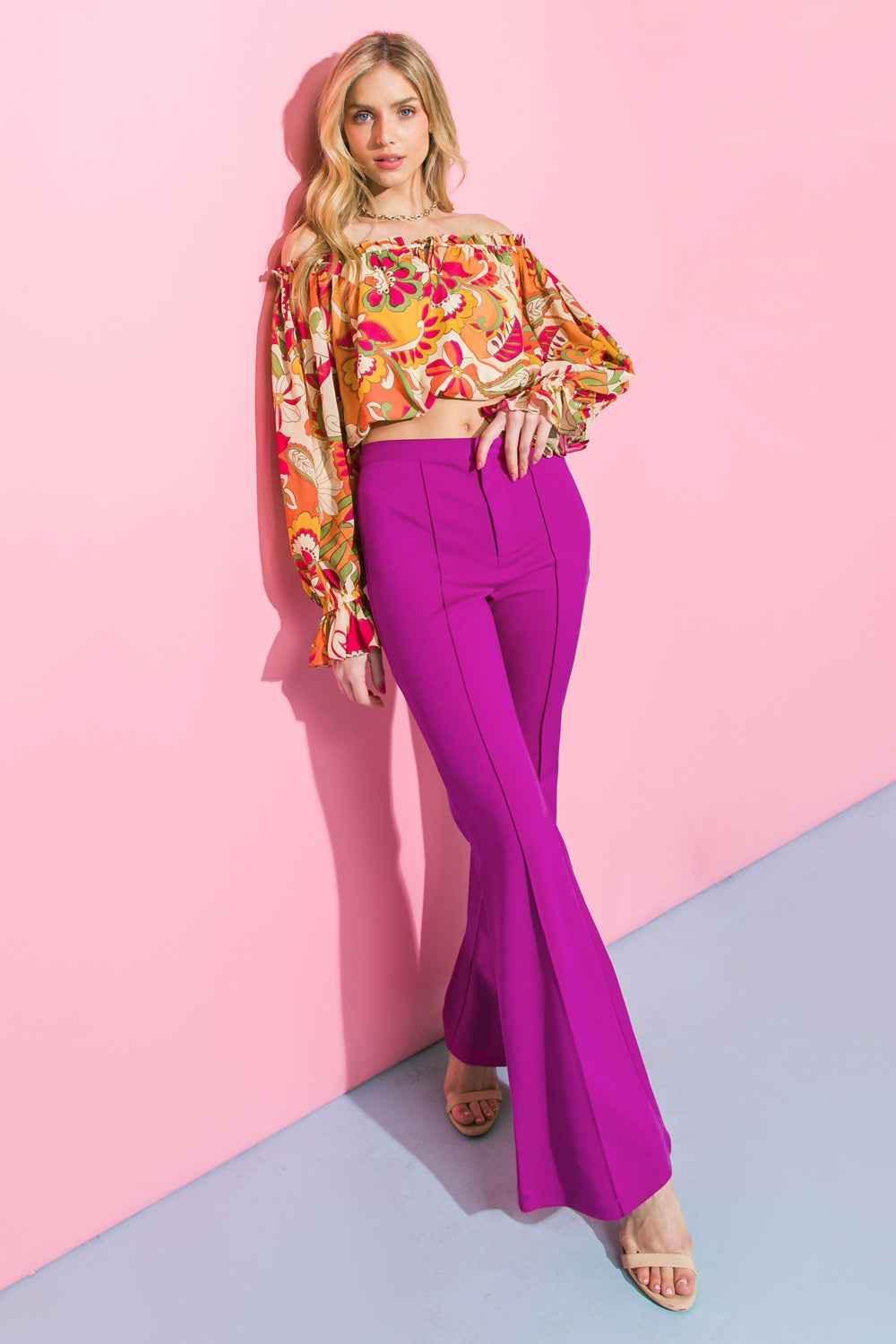 BUT BETTER FLARE PANTS PANTS by Flying Tomato