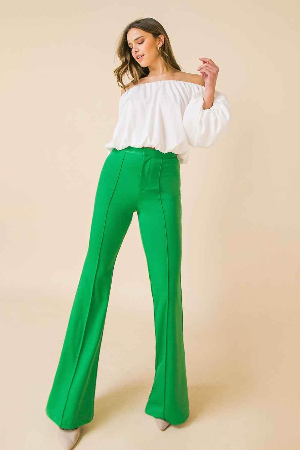 BUT BETTER FLARE PANTS PANTS by Flying Tomato