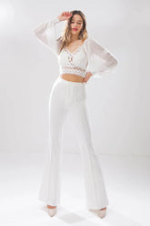 BUT BETTER FLARE PANTS PANTS by Flying Tomato