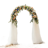 Metal Wedding Arch Floral Decoration Wedding Arch by Wisforfurniture Store