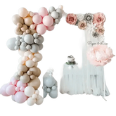 Pink Floral Wedding Backdrop Arch Wedding Decorations by Wisfor Store