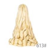 French Curly Braiding Hair 14Inch Synthetic Curly Braiding Hair Pre Stretched Loose Wavy Curl Braiding Hair Extensions For Women Hair Extension by Dropshee
