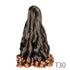 French Curly Braiding Hair 14Inch Synthetic Curly Braiding Hair Pre Stretched Loose Wavy Curl Braiding Hair Extensions For Women Hair Extension by Dropshee