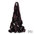 French Curly Braiding Hair 14Inch Synthetic Curly Braiding Hair Pre Stretched Loose Wavy Curl Braiding Hair Extensions For Women Hair Extension by Dropshee