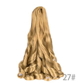 French Curly Braiding Hair 14Inch Synthetic Curly Braiding Hair Pre Stretched Loose Wavy Curl Braiding Hair Extensions For Women Hair Extension by Dropshee