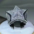 Gem Star Ring Quality Hip Hop Style Jewlery by DSERS