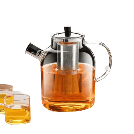 Glass Teapot Camping Water Bottle Glass Water Jug by GIANXI Official Store