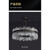 Gold Dia 80cm Crystal Ceiling Pendant Luxury Modest Crystal Chandelier Round Crystal Chandelier Chandelier by DSERS