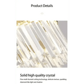 Gold Dia 80cm Crystal Ceiling Pendant Luxury Modest Crystal Chandelier Round Crystal Chandelier Chandelier by DSERS