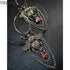 Goth Bumblebee Hoops Water Crystal Earring Dangle Drop Teardrop Witch Creative Gothic Punk Grunge Jewellery Women Gift Trend Jewelry & Accessories by DSERS