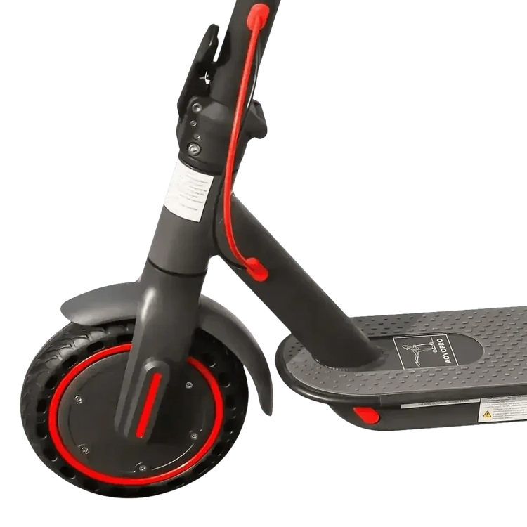 Gray and Black Aovopro ES80 Electric Scooter Best Electric Scooter Electric Scooters by AOVOPRO Official Store