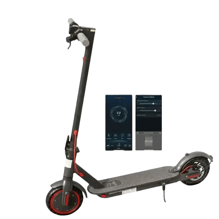 Gray and Black Aovopro ES80 Electric Scooter Best Electric Scooter Electric Scooters by AOVOPRO Official Store