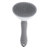 Gray and White Stainless Steel Dog Hair Brush Cat Comb Pet Hair Brush by Pet Tribe Store