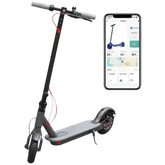 Gray Black Tuya Electric Scooter 350w E Scooter by AOVOPRO Official Store