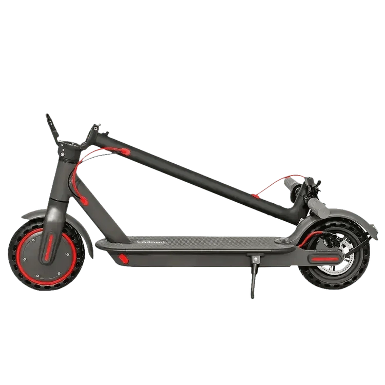 Gray Black Tuya Electric Scooter 350w E Scooter by AOVOPRO Official Store