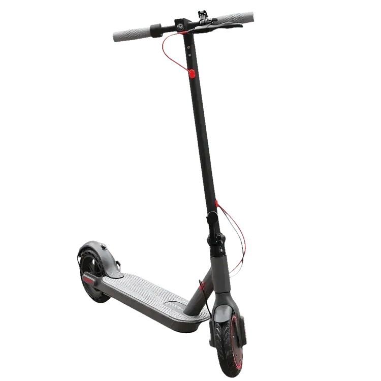 Gray Black Tuya Electric Scooter 350w E Scooter by AOVOPRO Official Store