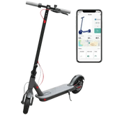 Gray Black Tuya Electric Scooter 350w E Scooter by AOVOPRO Official Store