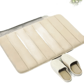 Gray Memory Foam Bath Mat Super Absorbent Bath Mats & Rugs by HOCOSHINE Store