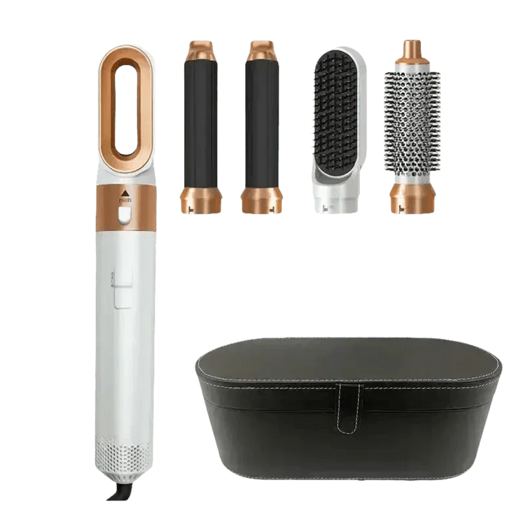 Gold and Rose Hair Dryer Hot Comb by XMSJ Hair Styling Store