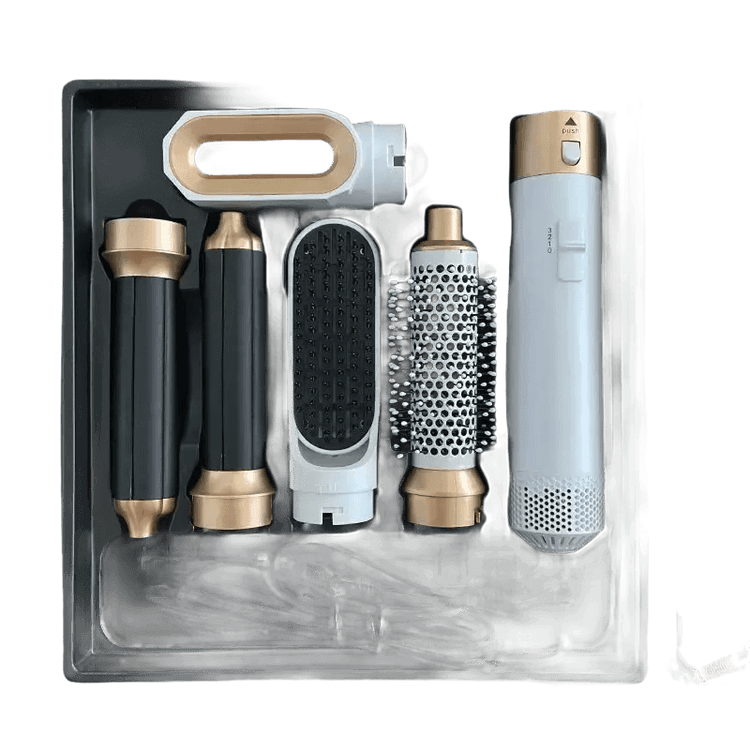 Gold and Rose Hair Dryer Hot Comb by XMSJ Hair Styling Store