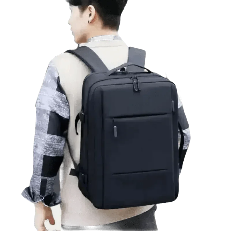 Gray Voyager Elite Travel Expandable Backpack Backpacks by Cutesliving Store