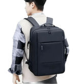 Gray Voyager Elite Travel Expandable Backpack Backpacks by Cutesliving Store