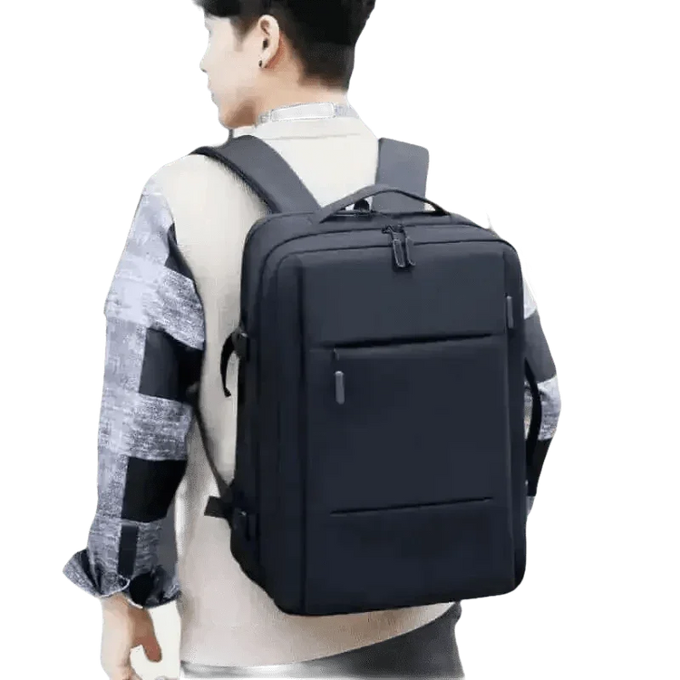 Gray Voyager Elite Travel Expandable Backpack Backpacks by Cutesliving Store