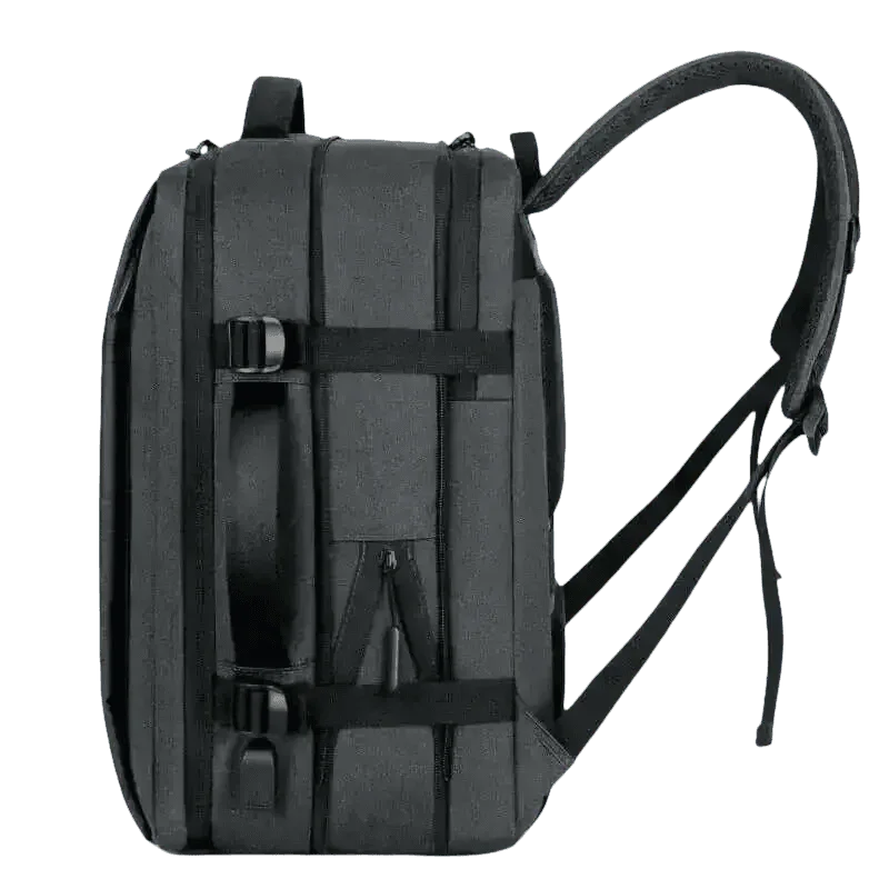 Gray Voyager Elite Travel Expandable Backpack Backpacks by Cutesliving Store