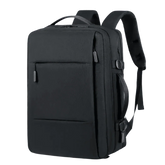 Gray Voyager Elite Travel Expandable Backpack Backpacks by Cutesliving Store