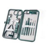 Green Case Stainless Steel Nail Clippers Set Nail Care by Irin Beauty Store