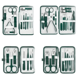 Green Case Stainless Steel Nail Clippers Set Nail Care by Irin Beauty Store