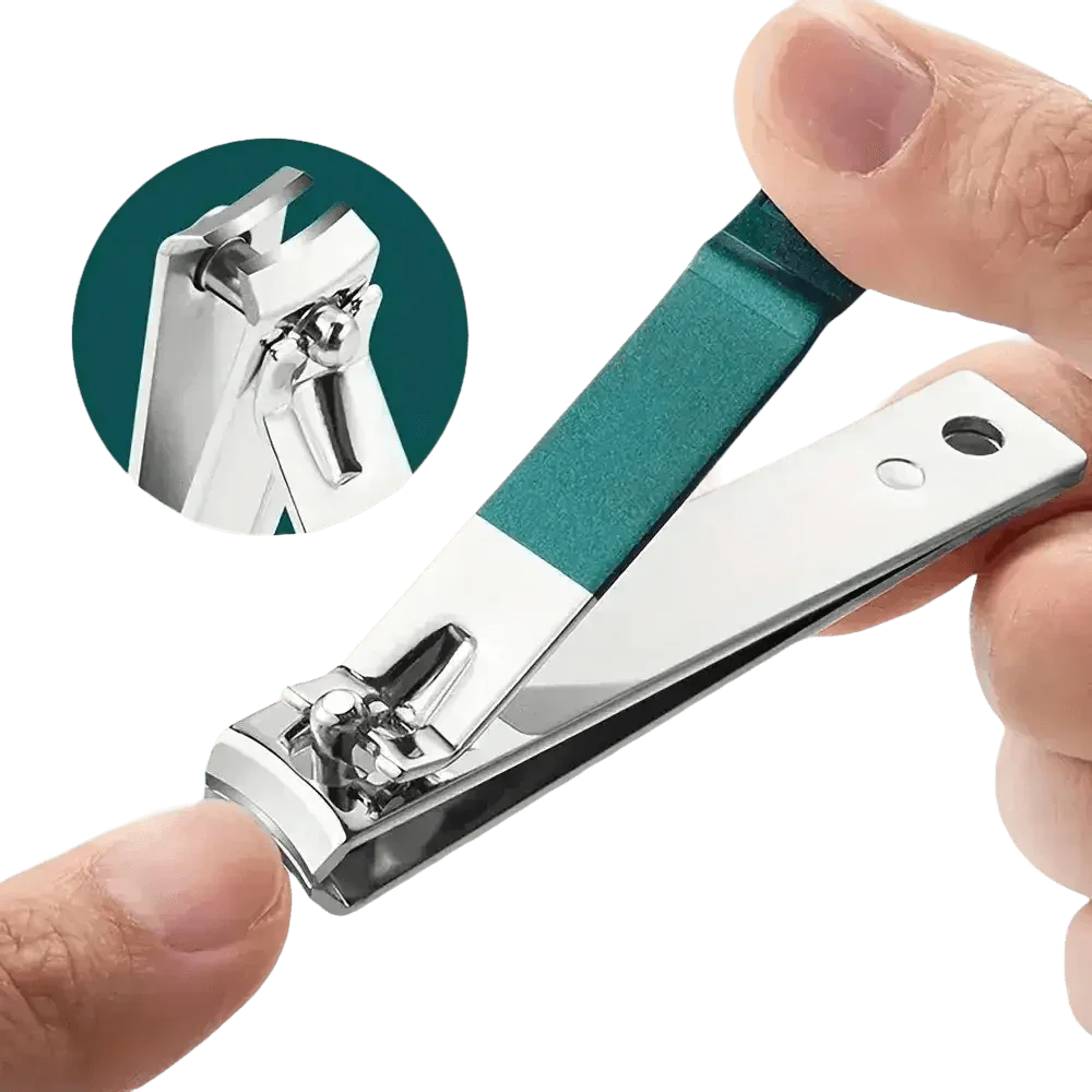 Green Case Stainless Steel Nail Clippers Set Nail Care by Irin Beauty Store