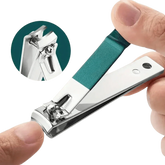 Green Case Stainless Steel Nail Clippers Set Nail Care by Irin Beauty Store