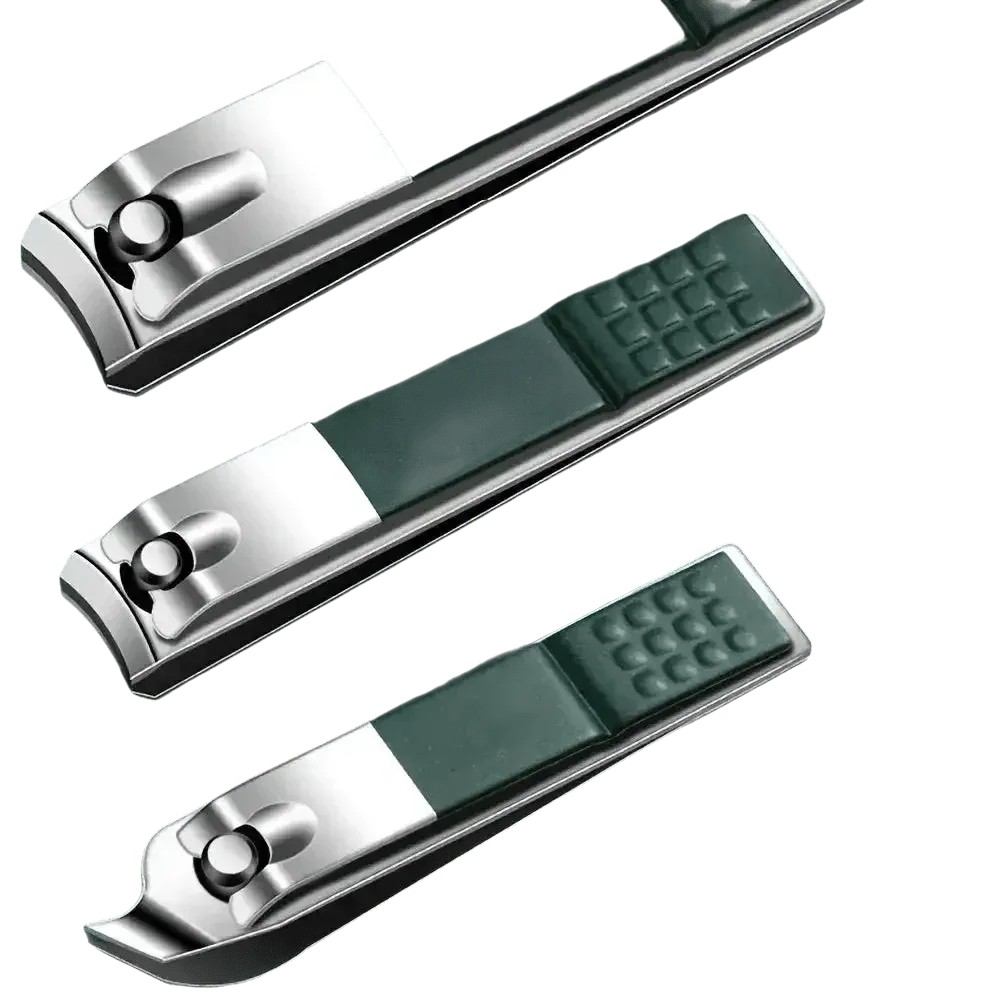 Green Case Stainless Steel Nail Clippers Set Nail Care by Irin Beauty Store