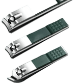 Green Case Stainless Steel Nail Clippers Set Nail Care by Irin Beauty Store