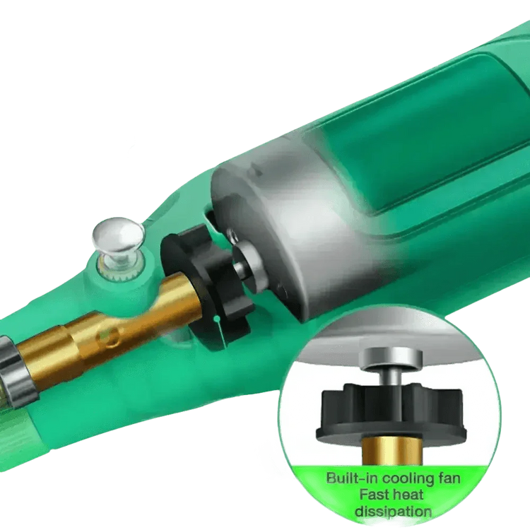 Green Electric Drill Grinder Engraver Pen with Accessories Mini Grinder by Home Of Hybrid Tools Store