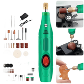 Green Electric Drill Grinder Engraver Pen with Accessories Mini Grinder by Home Of Hybrid Tools Store
