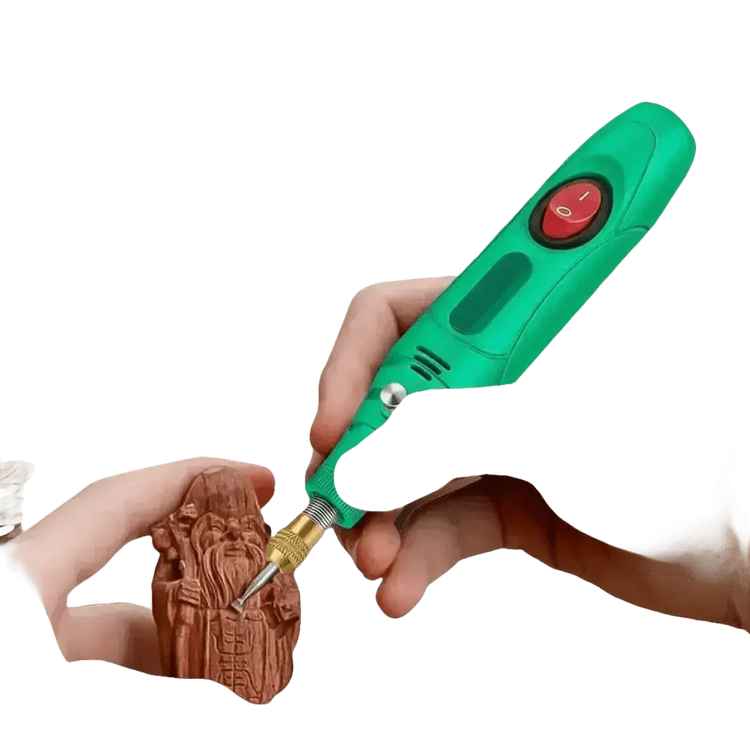 Green Electric Drill Grinder Engraver Pen with Accessories Mini Grinder by Home Of Hybrid Tools Store