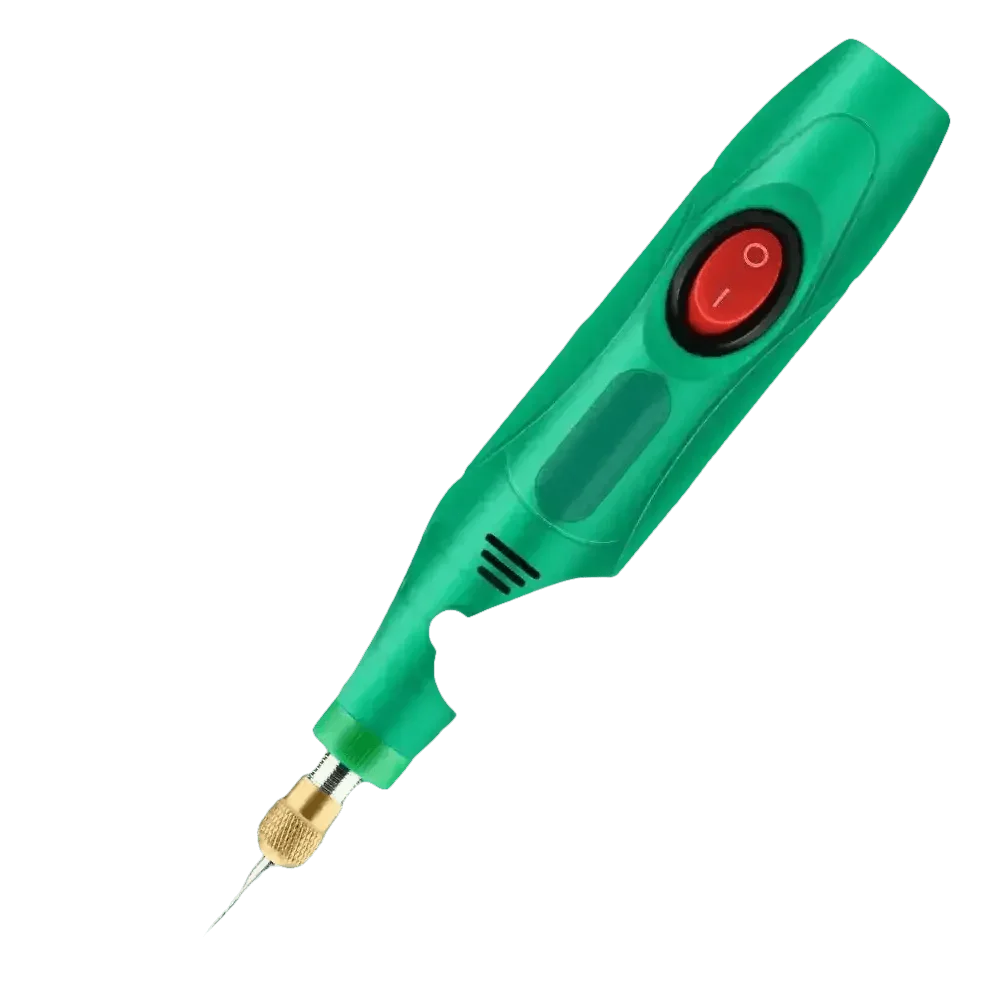 Green Electric Drill Grinder Engraver Pen with Accessories Mini Grinder by Home Of Hybrid Tools Store