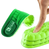 Green Orthopedic Sport Insoles Breathable Shock Absorption by ZUHUHU Store