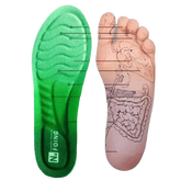 Green Orthopedic Sport Insoles Breathable Shock Absorption by ZUHUHU Store