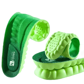 Green Orthopedic Sport Insoles Breathable Shock Absorption by ZUHUHU Store