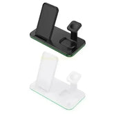 H7BB Wireless Charging Station 15W Fast Charging Stand Night Light Wireless Charger by DSERS