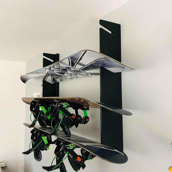 HANGTHIS Up Snowboard Rack, Snow Equipment, Snowboard Storage Organizer for Garages, Man-Cave, Bedroom and Rooms by HangThis Up My Shed Organizing System
