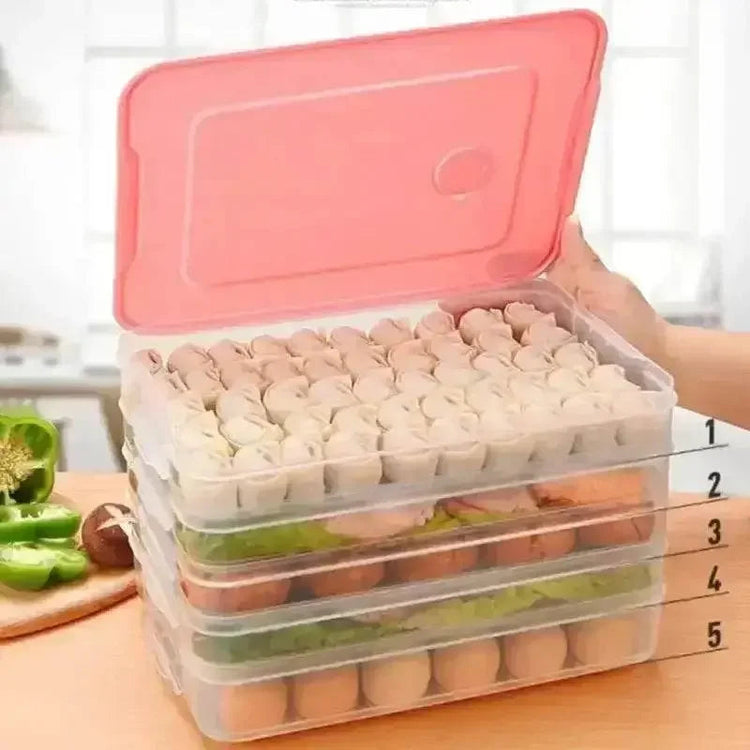 Harko Household Food Multi Tier Container Egg Frozen Box Quick Freezing Storage egg box by DSERS