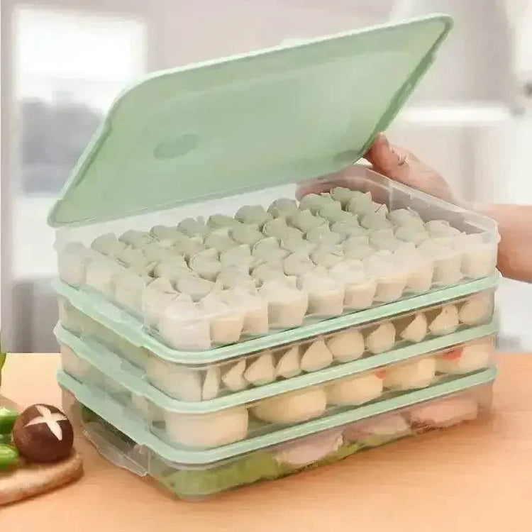 Harko Household Food Multi Tier Container Egg Frozen Box Quick Freezing Storage egg box by DSERS