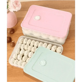 Harko Household Food Multi Tier Container Egg Frozen Box Quick Freezing Storage egg box by DSERS